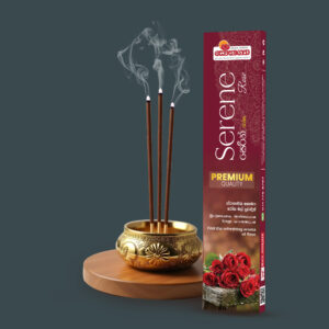 Rose Incense Sticks – Regular Pack | Premium Sri Lanka Incense – Serene