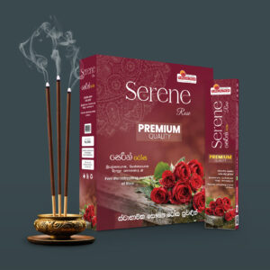Rose Incense Sticks – 12 Pack | Premium Sri Lanka Incense – Serene